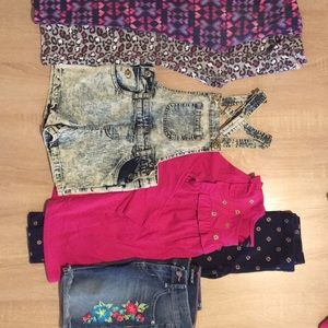 Size 6 Girls Clothing: Set, Pants, Shorts